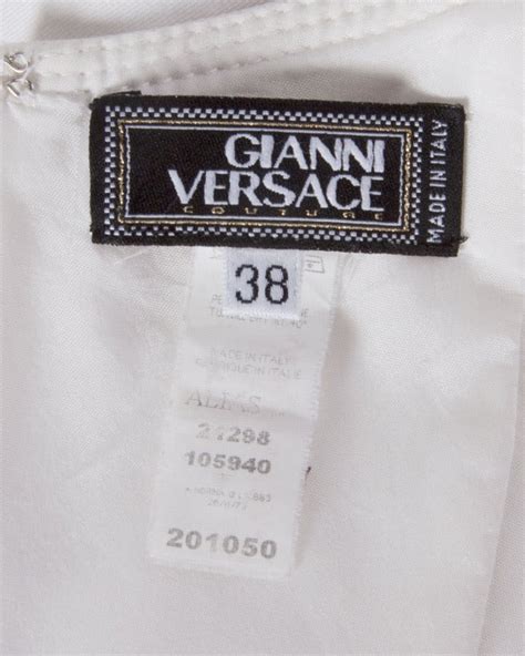 versace dress 1990|vintage gianni Versace label.